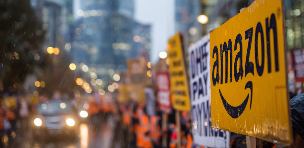 🗞️ Thousands of Amazon Workers Strike Globally in "Make Amazon Pay" Campaign
