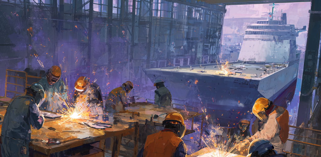 🗞️ DOL Invests $13.8M to Rebuild America's Shipbuilding Workforce